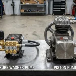 مقایسه تخصصی پمپ کارواش و پمپ پیستونی راهنمای جامع خرید