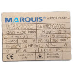 پمپ فلنچی 5.5 اسب سه فاز مارکوئیس مدل MF32/200C MARQUIS - Image 2