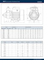 پمپ نیم اسب خانگی 40 متری 1 اینچ مارکوئیس مدل MKP63 MARQUIS - Image 3