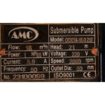 کفکش تکفاز ، فلوتر دار ، 1 اسب بخار ، 2 اینچ ، مدل QDX10-16-0.75 - Image 2