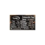 لجن کش 1.5 اسب بخار 12 متری 2 اینچ فلوتر و خردکن دار AMC مدل V1100DF - Image 2