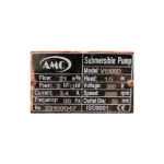 لجن کش 2 اسب بخار سه فاز 15 متری 2 اینچ خردکن دار AMC مدل V1500D - Image 2