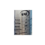 لجن کش صنعتی یک اسب بخار 16 متری 2 اینچ پروانه استیل فلوتردار AMC مدل 50WQCN10-11-0.75 - Image 3