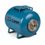 منبع تحت فشار دیافراگمی 10 بار 80 لیتری افقی CIMM ایتالیا